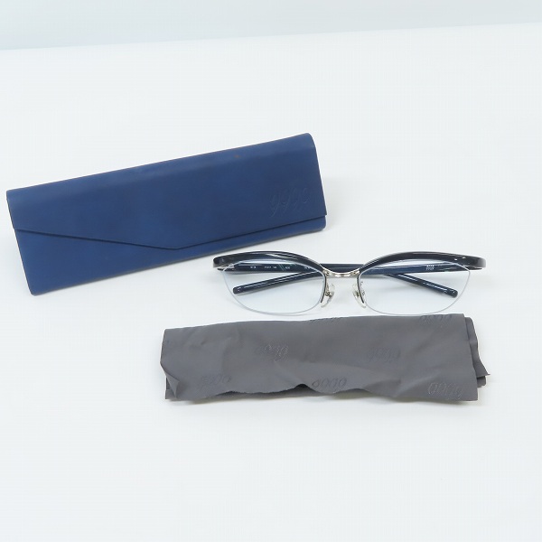 実際に弊社で買取させて頂いた999.9/フォーナインズ 度入り眼鏡/メガネフレーム M-18 6232の画像 9枚目