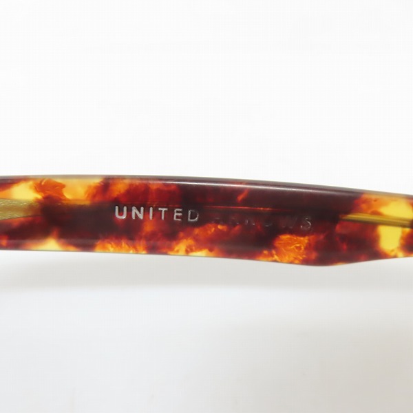 実際に弊社で買取させて頂いたBEAUTY & YOUTH UNITED ARROWS by KANEKO OPTICAL/ユナイテッドアローズ×金子眼鏡店 celluloid メガネフレーム/アイウェアの画像 6枚目