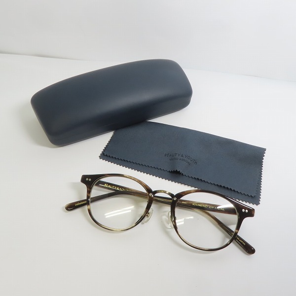実際に弊社で買取させて頂いたBEAUTY & YOUTH UNITED ARROWS by KANEKO OPTICAL/ユナイテッドアローズ×金子眼鏡店 SAM メガネフレームの画像 9枚目