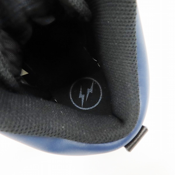 実際に弊社で買取させて頂いた【未使用】NIKE×FRAGMENT DESIGN/ナイキ×フラグメントデザイン DUNK HI/F ダンクハイ Midnight Navy DJ0383-400/25.5の画像 4枚目