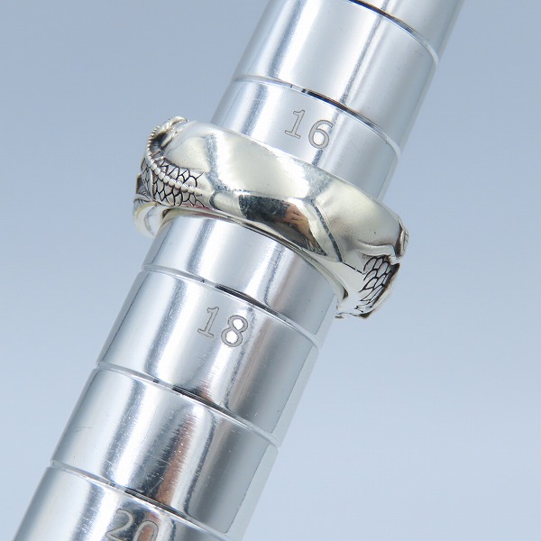 実際に弊社で買取させて頂いた【ギャラ付き】Bloody Mary/ブラッディマリー 2006 Xmas/クリスマス限定 univers リング 17号の画像 7枚目