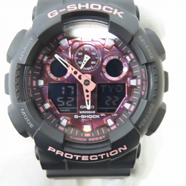 実際に弊社で買取させて頂いたG-SHOCK/G-ショック SAKURASTORM SERIES ウォッチ/腕時計 GA-100TCB-1AJRの画像 4枚目