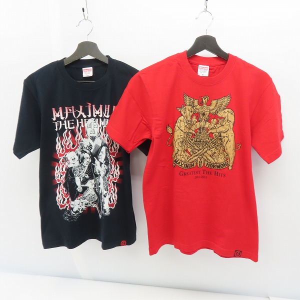 実際に弊社で買取させて頂いた【おまとめ品】MAXIMUM THE HORMONE/マキシマムザホルモン バンドTシャツ/エコバッグ等の画像 1枚目