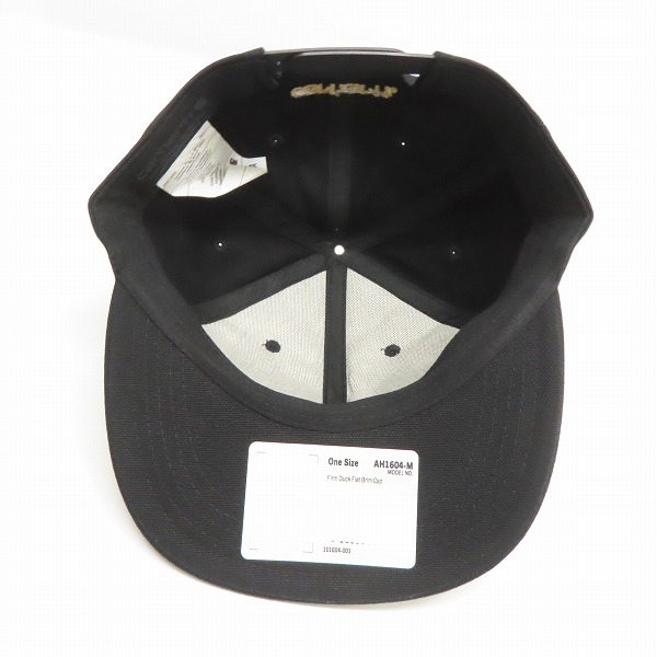 実際に弊社で買取させて頂いた(3)Carhartt/カーハート Firm Duck Flat Brim Cap ファームダック フラットブリム キャップ ブラック AH1604-M/OSFAの画像 2枚目