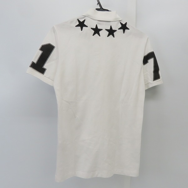 実際に弊社で買取させて頂いたGIVENCHY/ジバンシー  2014SS  星 スターワッペン 半袖 鹿の子 ポロシャツ 14S.7104.704/Sの画像 1枚目