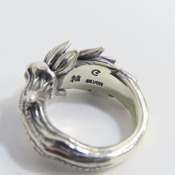 実際に弊社で買取させて頂いたBloody Mary/ブラッディマリー ミストレイト リング -寄生木- 9号の画像 6枚目