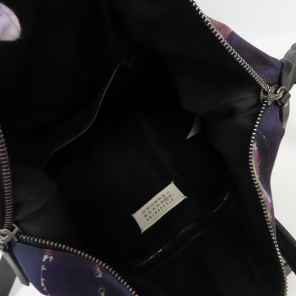 実際に弊社で買取させて頂いたMaison Martin Margiela 11/メゾンマルタンマルジェラ 総柄レザー 2WAYショルダーバッグ/トートバッグ S55WC0012 S43526の画像 4枚目