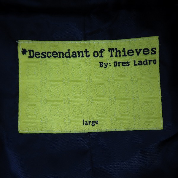 実際に弊社で買取させて頂いたDESCENDANT OF THIEVES/ディセンダント オブ シーブス カモフラ ジャケット/Lの画像 4枚目