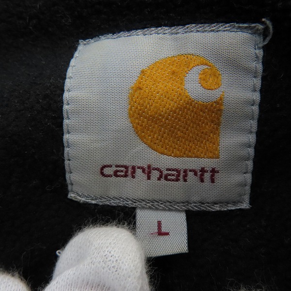 実際に弊社で買取させて頂いた【難有り】carhartt/カーハート SAIL JACKET セイルジャケット/ブルゾン ブラック /Lの画像 2枚目