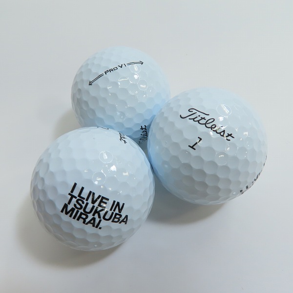 実際に弊社で買取させて頂いた(8)【未使用/オウンネーム】Titleist/タイトリスト PRO V1 ゴルフボール 1ダースの画像 2枚目