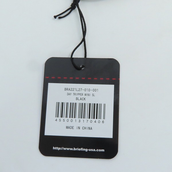 実際に弊社で買取させて頂いた【未使用】BRIEFING ブリーフィング SOLID LIGHT DAY TRIPPER MINI SL/ソリッドライトデイトリッパーミニ BRA221L27の画像 6枚目