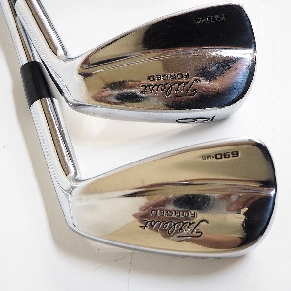 実際に弊社で買取させて頂いたTitleist/タイトリスト FORGED 690・MB フォージド アイアン #2～9,Pw 9本セット Dynamic Gold FLEX：S200の画像 5枚目