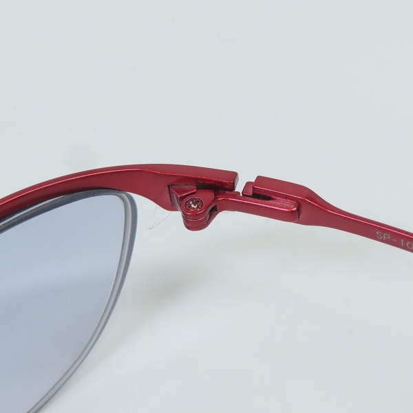 実際に弊社で買取させて頂いた999.9/フォーナインズ メタルフレーム メガネフレーム/度入り眼鏡 SP-10T/5の画像 5枚目