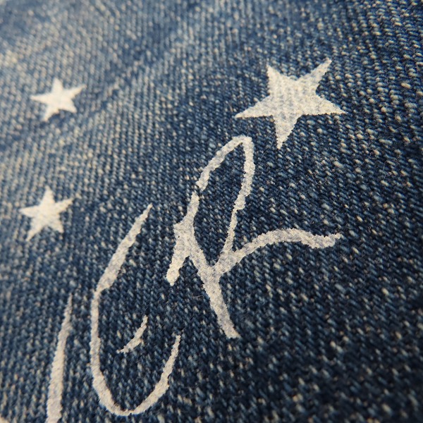 実際に弊社で買取させて頂いたMARBLES/マーブルズ ダメージ/リペア加工 デニムパンツ MPT-A1511B /Lの画像 5枚目