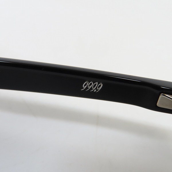 実際に弊社で買取させて頂いた999.9/フォーナインズ メガネフレーム/アイウェア/眼鏡 NP-65の画像 4枚目