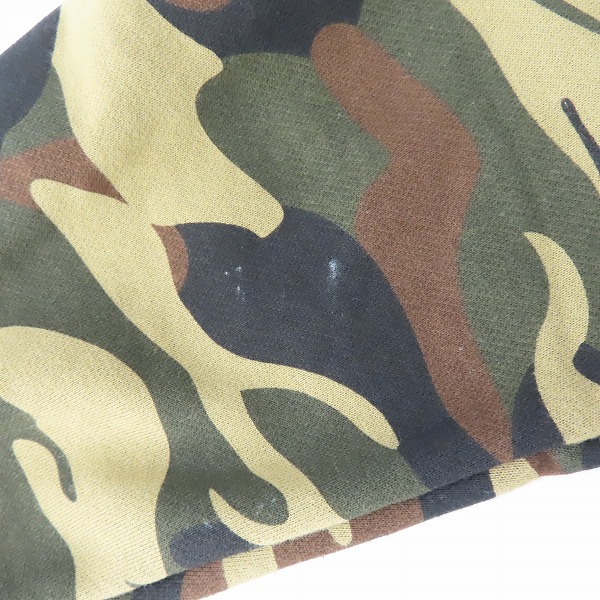 実際に弊社で買取させて頂いたHYDROGEN/ハイドロゲン カモフラ柄 ジップアップパーカー/XLの画像 6枚目