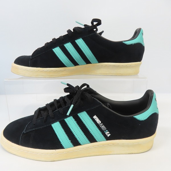 実際に弊社で買取させて頂いたadidas×WIND AND SEA×atmos/アディダス×ウィンダンシー×アトモス キャンパス 80s GX3952/27.5 の画像 3枚目