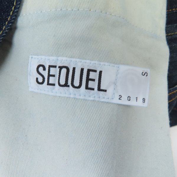 実際に弊社で買取させて頂いたFRAGMENT DESIGN ×SEQUELフラグメントデザイン×シークエル デニムパンツ ウォッシュ加工 インディゴ/Sの画像 2枚目