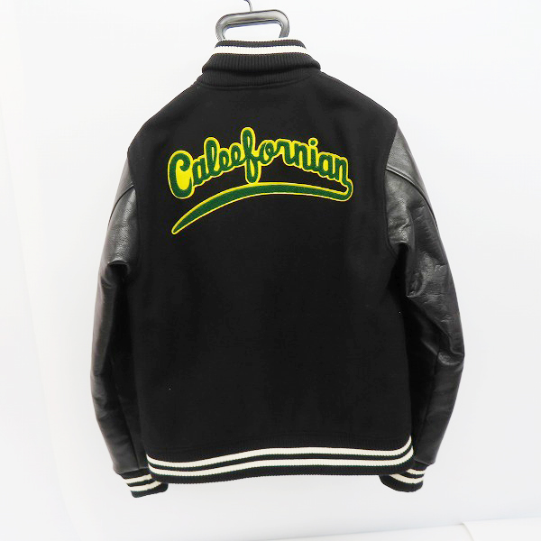 実際に弊社で買取させて頂いたCALEE/キャリー 19AW WAPPEN STADIUM JACKET 星/スター ワッペン付き スタジャン/Mの画像 1枚目