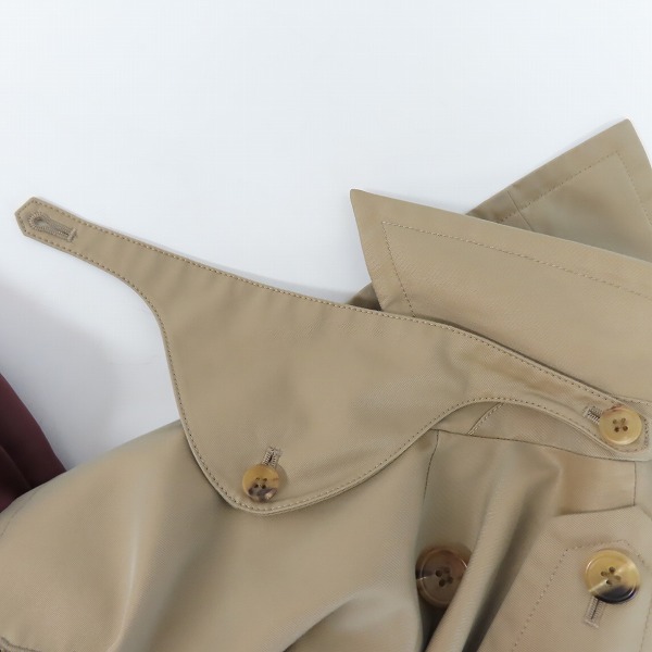 実際に弊社で買取させて頂いたPaul Smith collection/ポールスミス コレクション 柄切替中綿ライナー付きトレンチコート/Lの画像 8枚目