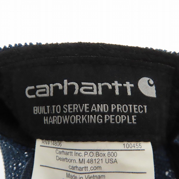 実際に弊社で買取させて頂いた(2)Carhartt/カーハート Canvas Mesh-Back Cap キャンバスメッシュバックキャップ AH0286-M/One Size Fits Allの画像 6枚目