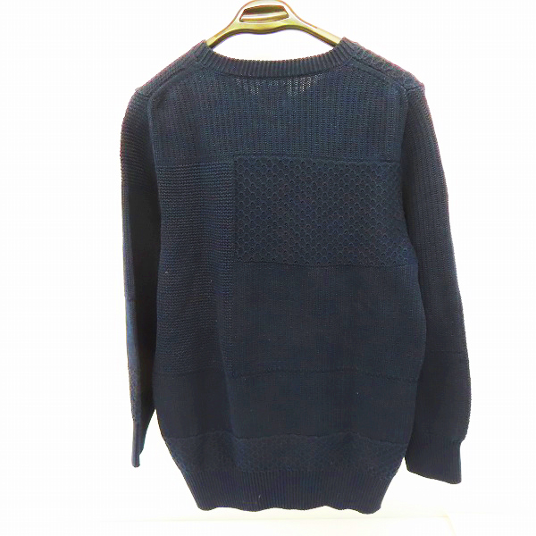 実際に弊社で買取させて頂いたPaul Smith/ポールスミス RED EAR/レッドイヤー テクスチャーパターンニット 182640/Mの画像 1枚目