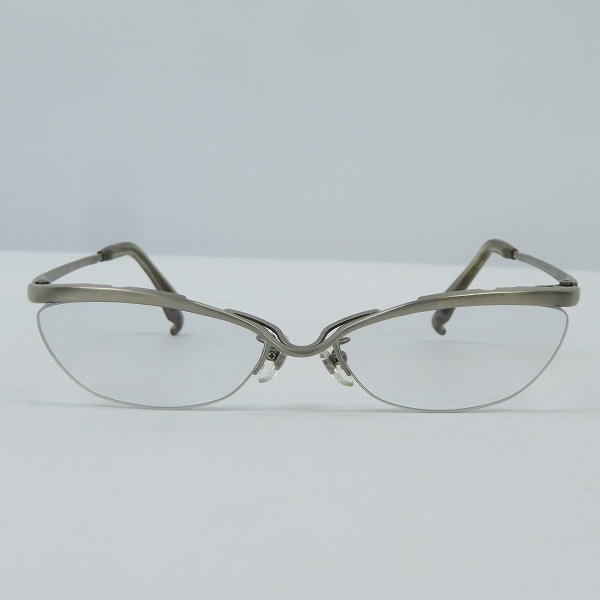 実際に弊社で買取させて頂いた999.9/フォーナインズ 度入り眼鏡/メガネフレーム チタニウム S-307T/4の画像 1枚目