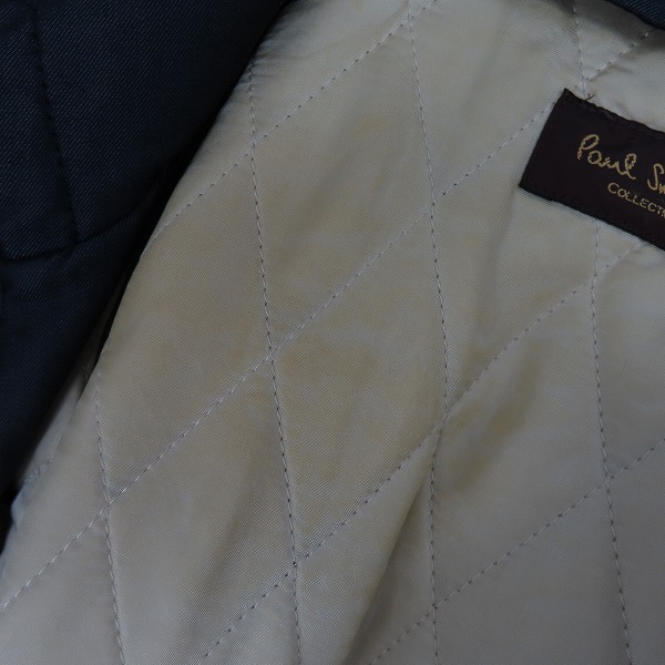 実際に弊社で買取させて頂いたPaul Smith collection/ポールスミス コレクション 中綿ライナー付きトレンチコート/Lの画像 5枚目