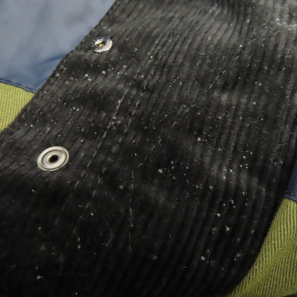 実際に弊社で買取させて頂いたBarbour×KAPTAIN SUNSHINE/バブアー × キャプテンサンシャイン Stand Collar Traveller オイルドコート 2002351/40の画像 6枚目