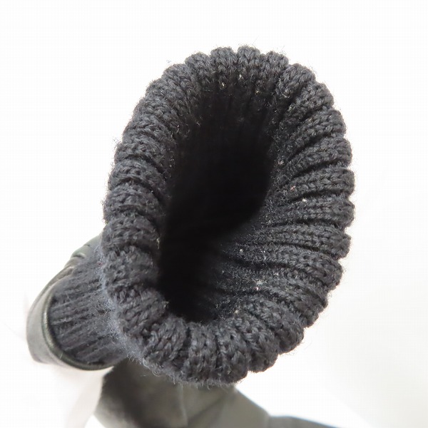 実際に弊社で買取させて頂いたスクーカム×フォーワンセブンエディフィス 袖レザー スタジアムジャンパー/スタジャン/ファラオジャケット 36の画像 5枚目