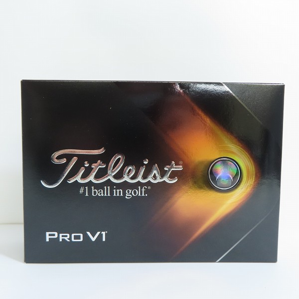 実際に弊社で買取させて頂いた(7)【未使用/オウンネーム】Titleist/タイトリスト PRO V1 ゴルフボール 1ダースの画像 3枚目