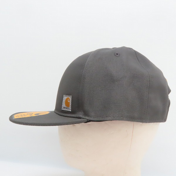 実際に弊社で買取させて頂いた(2)Carhartt/カーハート Firm Duck Flat Brim Cap ファームダック フラットブリム キャップ グレー AH1604-M/OSFAの画像 2枚目