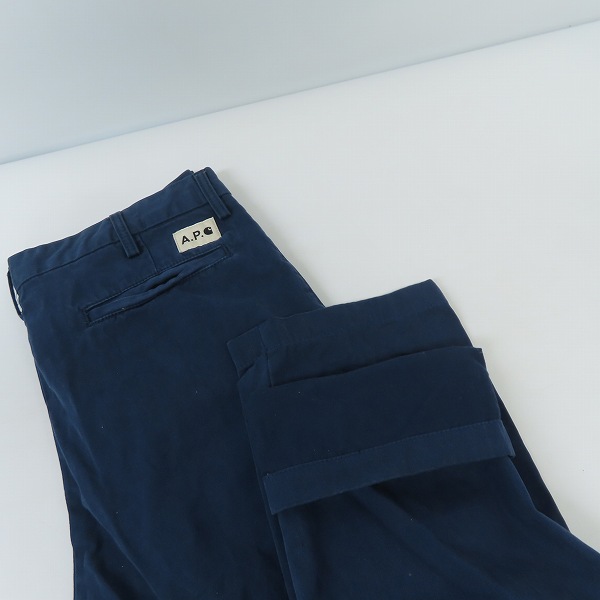 実際に弊社で買取させて頂いたAPC×Carhartt/アーペーセー×カーハート チノパンツ/30/32の画像 6枚目