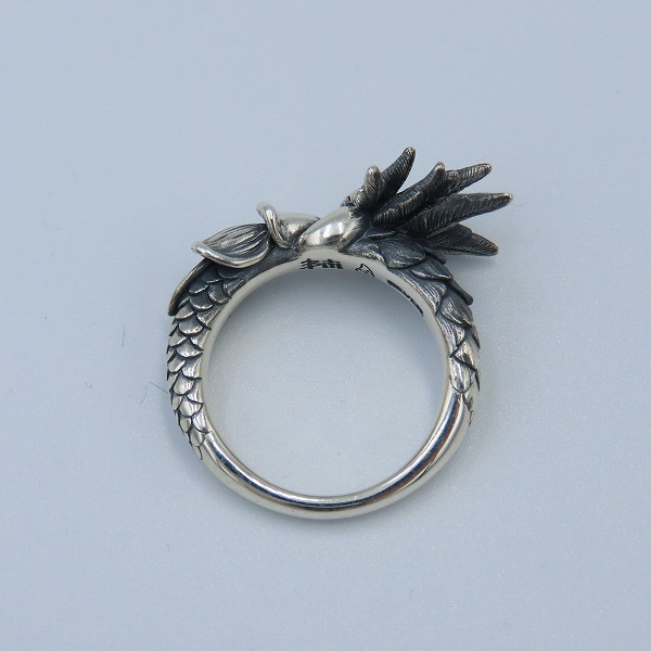 実際に弊社で買取させて頂いた【ギャラ付】Bloody Mary/ブラッディマリー Moon Wraith /ムーンレイス リング 13号の画像 5枚目