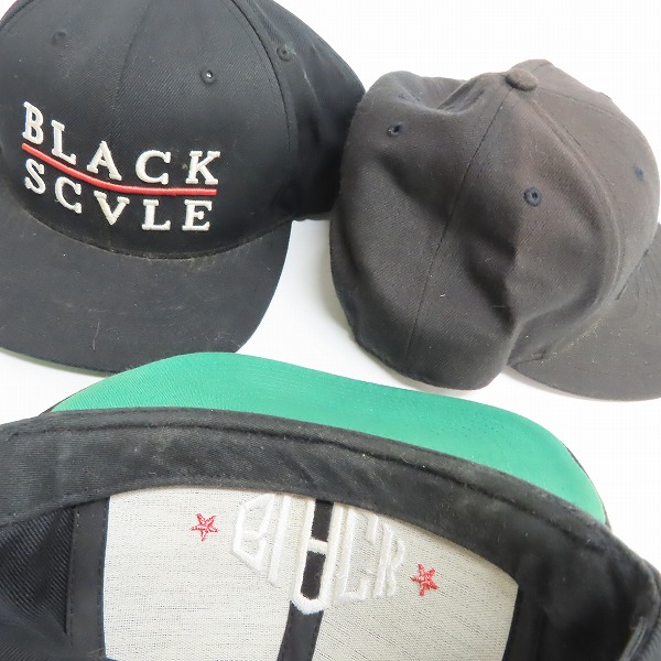 実際に弊社で買取させて頂いた【おまとめ】 BLACK SCALE/ブラックスケール 他 刺繍キャップの画像 6枚目