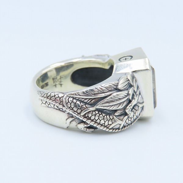 実際に弊社で買取させて頂いた【ギャラ付き】Bloody Mary/ブラッディマリー 2006 Xmas/クリスマス限定 univers リング 17号の画像 3枚目