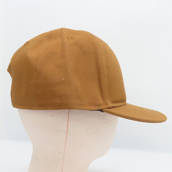 実際に弊社で買取させて頂いた(9)Carhartt/カーハート Firm Duck Flat Brim Cap ファームダック フラットブリム キャップ ブラウン AH1604-M/OSFAの画像 3枚目