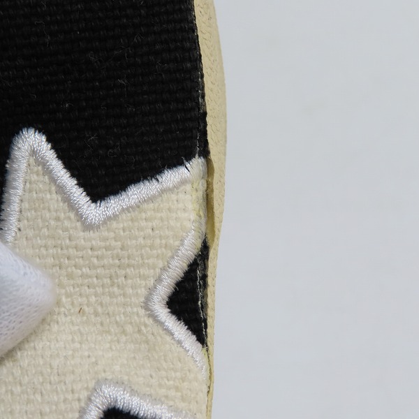 実際に弊社で買取させて頂いたA BATHING APE/アベイジングエイプ BAPE STA/ベイプスター スニーカー FS-015 ブラック/ホワイト/26.5の画像 7枚目