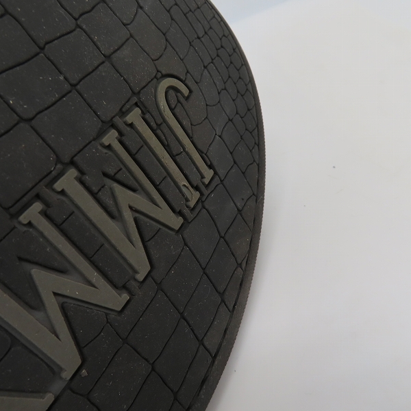 実際に弊社で買取させて頂いたJIMMY CHOO/ジミーチュウ スタースタッズ ハイカットスニーカー ブラック/45の画像 9枚目