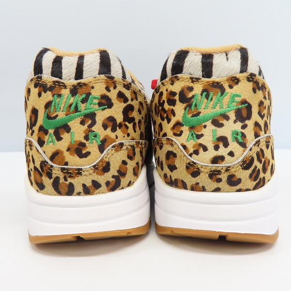 実際に弊社で買取させて頂いたNIKE×ATMOS/ナイキ×アトモス AIR MAX 1 DLX/エアマックス1 アニマルパック 2.0 AQ0928-700 /27の画像 1枚目