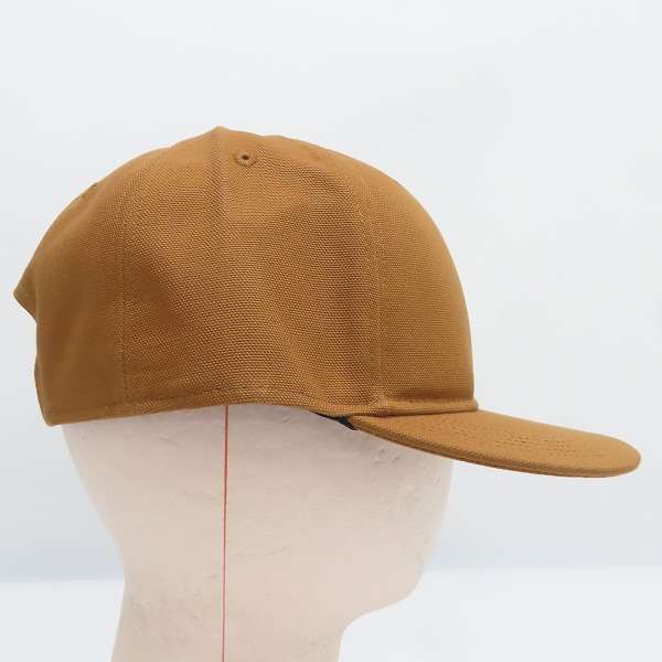 実際に弊社で買取させて頂いた(7)Carhartt/カーハート Firm Duck Flat Brim Cap ファームダック フラットブリム キャップ ブラウン AH1604-M/OSFAの画像 3枚目
