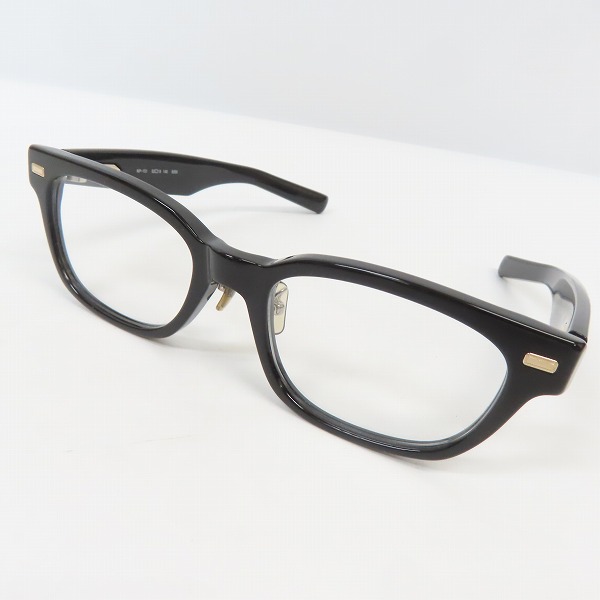 実際に弊社で買取させて頂いた999.9/フォーナインズ 眼鏡/メガネフレーム ブラック NP-151