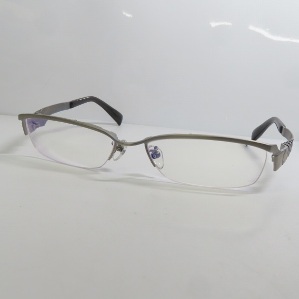 実際に弊社で買取させて頂いた999.9/フォーナインズ チタンフレーム 度入り眼鏡 シルバー S-91T