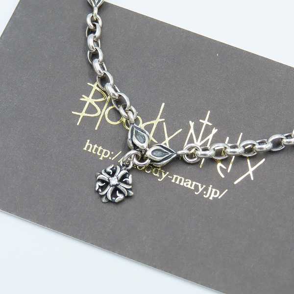 実際に弊社で買取させて頂いた【ギャラ付】Bloody Mary/ブラッディマリー 2017 Mermaid Anniversary/マーメイドアニバーサリー アンクレット w/ダイヤモンド