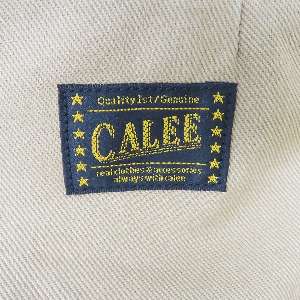 実際に弊社で買取させて頂いたCALEE/キャリー ワークパンツ 5ポケット/Sの画像 5枚目
