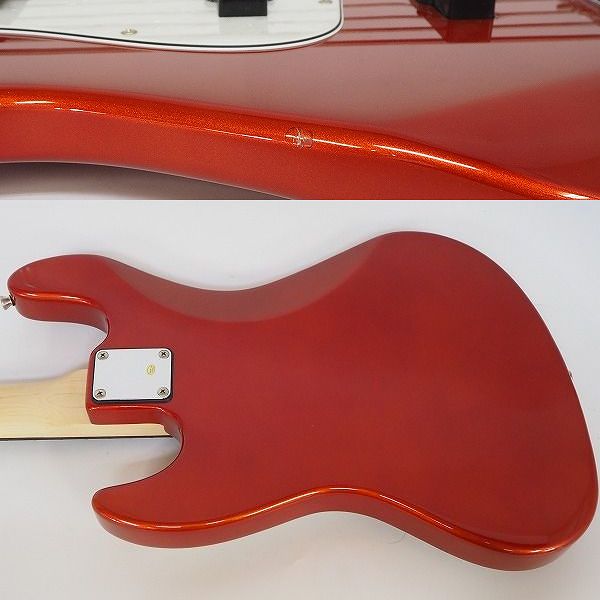 実際に弊社で買取させて頂いた★Bacchus/バッカス Universe Series WJB-330R CAR ジャズベースType 4弦エレキベース ソフトケース付の画像 7枚目