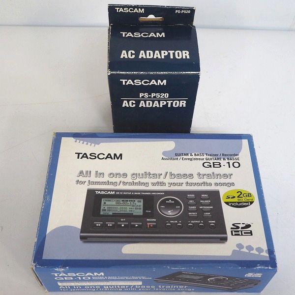 TASCAM/タスカム GB-10 ギター・ベーストレーナー/レコーダー AC
