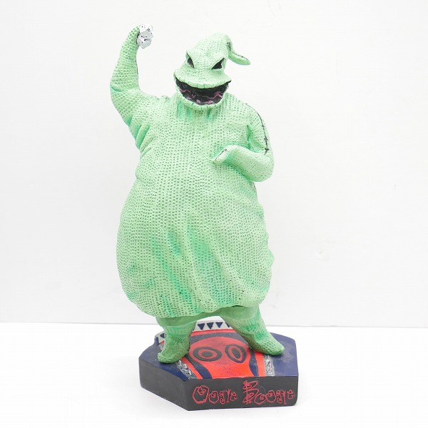 実際に弊社で買取させて頂いたNECA ナイトメア・ビフォア・クリスマス ウギー・ブギー レジン ヘッドノッカー/ロック ショック バレル スタチュー 2点セットの画像 1枚目