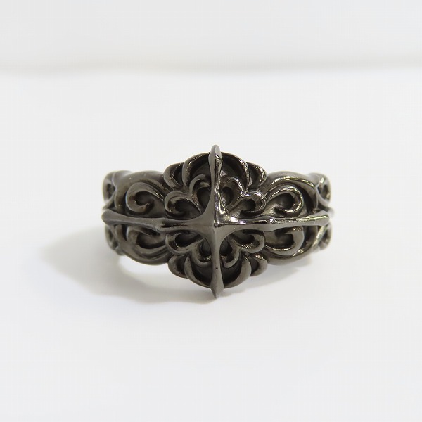 実際に弊社で買取させて頂いた【ギャラ付き】Bloody Mary/ブラッディマリー Cult/カルト リング ブラック 16号の画像 1枚目