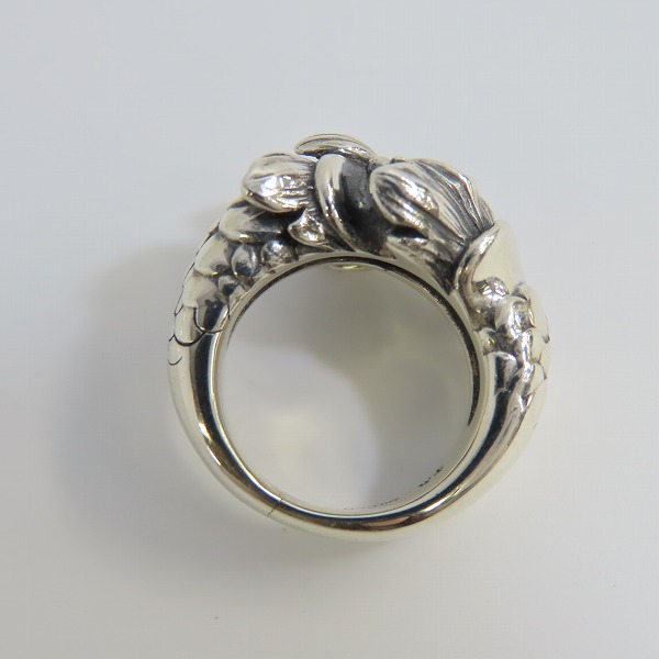 実際に弊社で買取させて頂いたBloody Mary/ブラッディマリー ブルーリープフィン リング 8号の画像 5枚目